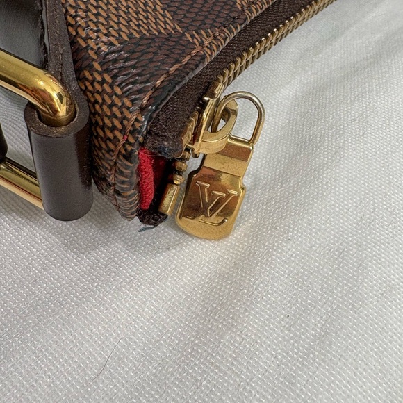 Authentic LOUIS VUITTON damier ebene Bloomsberry PM Crossbody bag w certificate - Picture 8 of 12